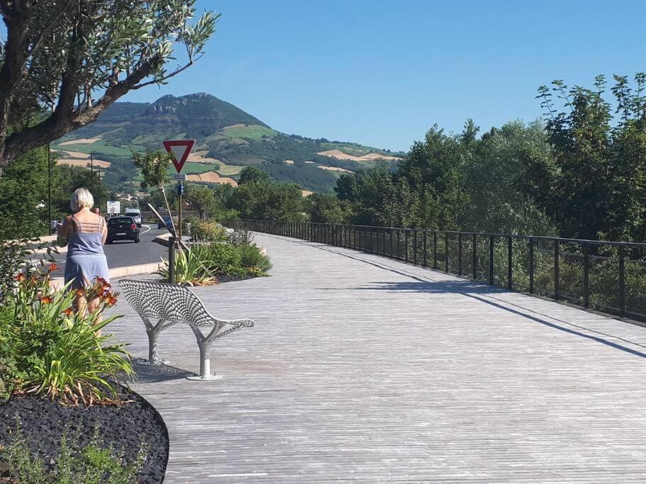 Les Bambous - Rez De Jardin Millau Centre - Parking Privatif, Wifi Apartment Екстериор снимка