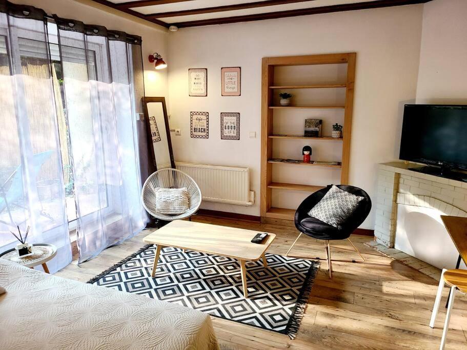 Les Bambous - Rez De Jardin Millau Centre - Parking Privatif, Wifi Apartment Екстериор снимка